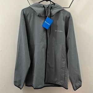 Columbia Mens Large Pine Orchard Hooded Softshell Jacket